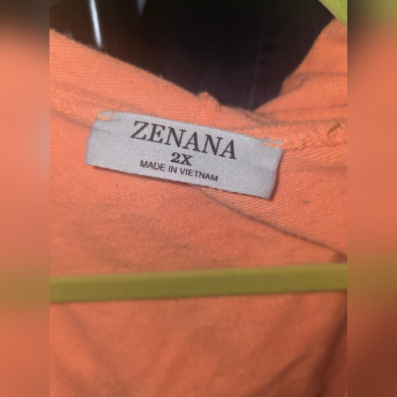 Zenana 2x Bright Orange Jogger Set - Picture 3 of 8